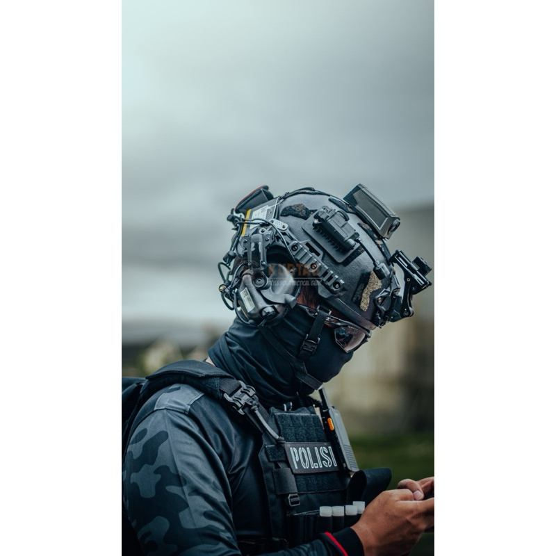 TACTICAL DEPOK EARMOUR SET BLACK