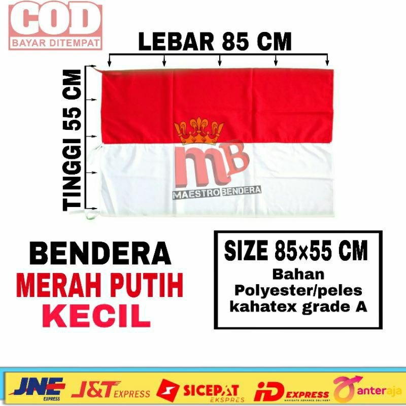BENDERA MERAH PUTIH KECIL