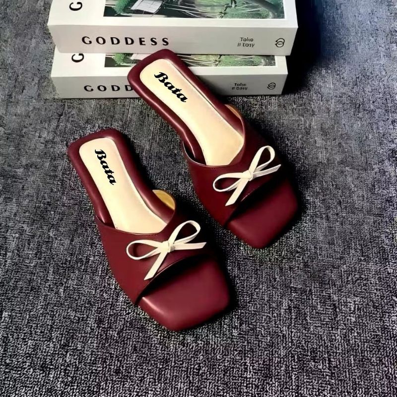 TERBARU Sandal Wanita Bata sendal platfrom sendal teplek Kekinian flat shoes pita