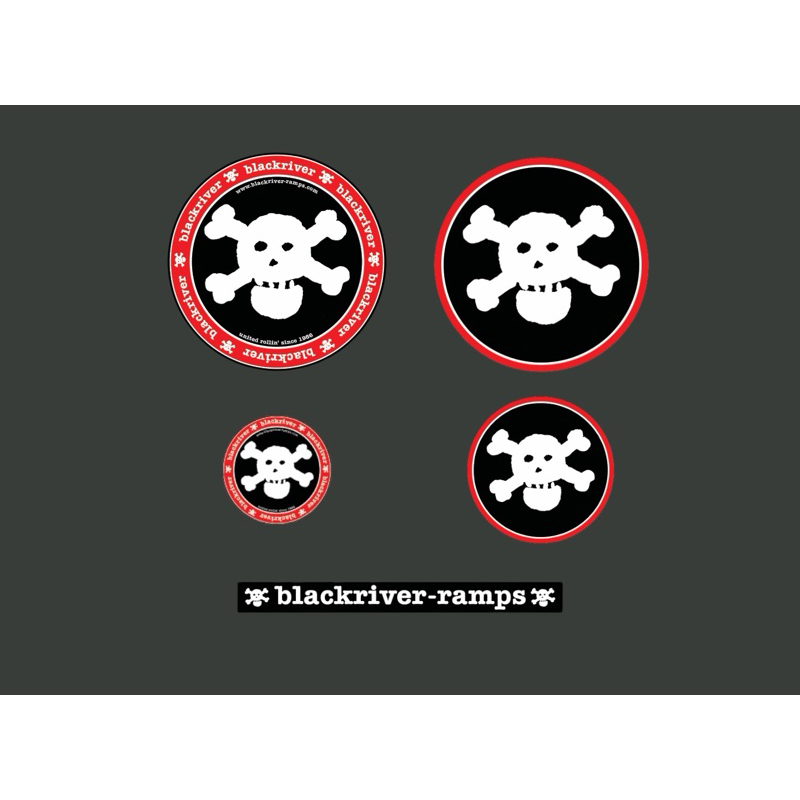 

stikerpack BLACKRIVER RAMPS TRUCKS BRR BRT fingerboards