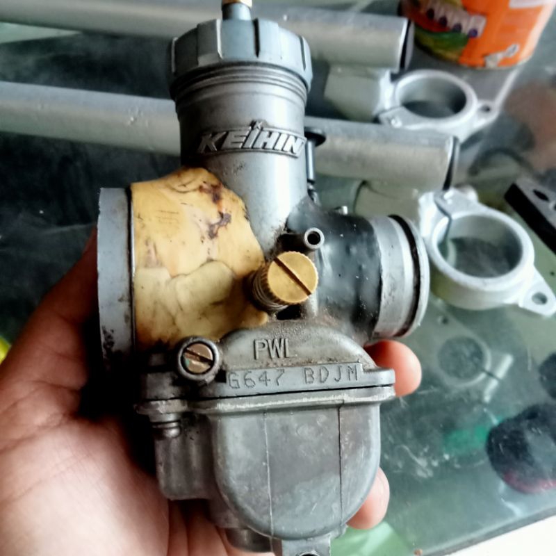 karbu pwl 26 karbulator original reamer 30 copotan ninja ss/r 2014 skep mulus