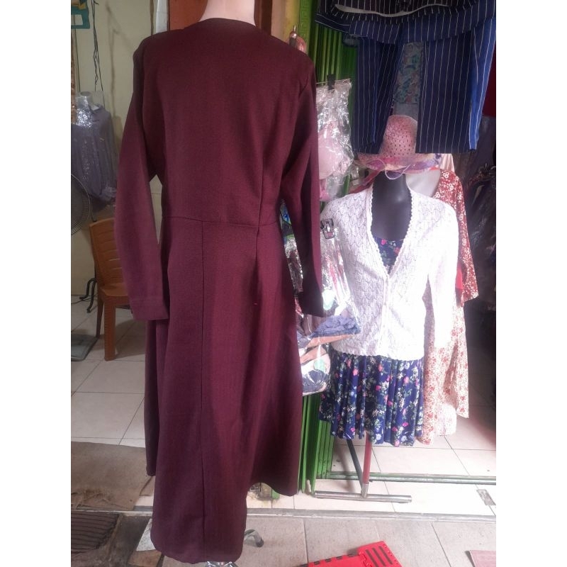Dress / Gamis Merah Maroon