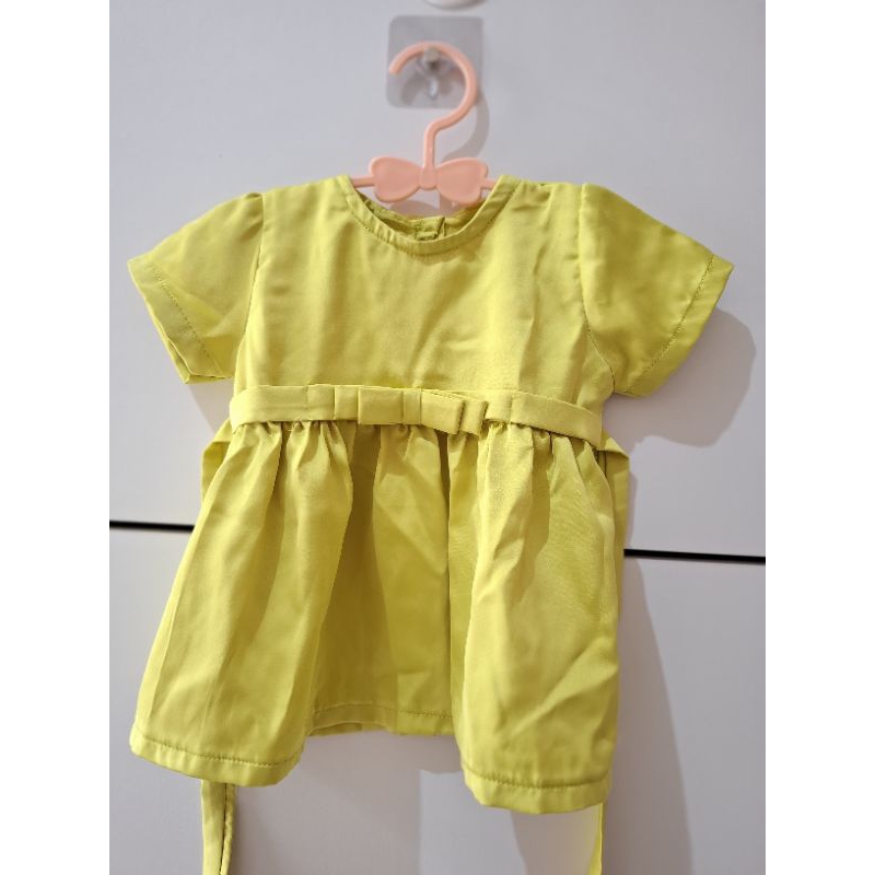 Dress Pesta Bayi - Lemon (Preloved)