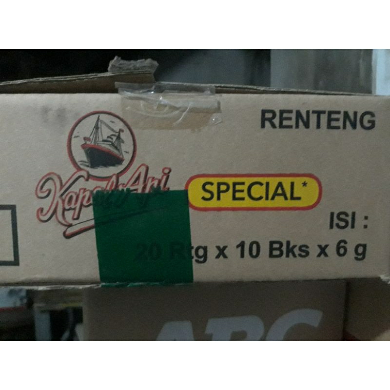 

Kapal Api Special Mini 6gr Kartonan Isi 20 Renteng