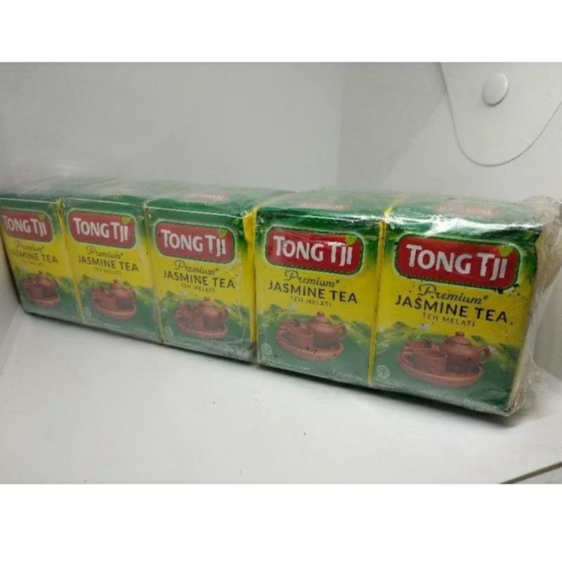 

Tong Tji PREMIUM Jasmine Tea (1Slop: 5pcs x 40gr) - Teh Seduh / Daun Teh Kualitas Super / Teh Tubruk Super / Teh Tubruk / Teh Tubruk Melati / Teh Tong Tji Tegal / Teh Sepet Solo / Teh Tubruk Wangi / Teh Kepyur / Teh Solo / Teh Melati Seduh / Teh Tubruk