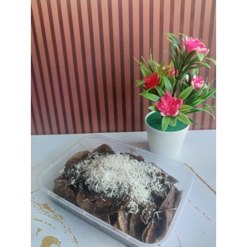 

KERIPIK PISANG LUMER | KERIPIK COKLAT | Gurih Renyah Manis 500 ml
