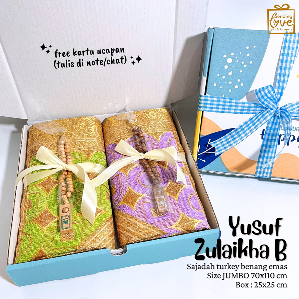 [WS2] Hampers Pernikahan Sajadah Couple | Hampers Couple | Hampers Nikahan | Hampers Wedding | Hampe