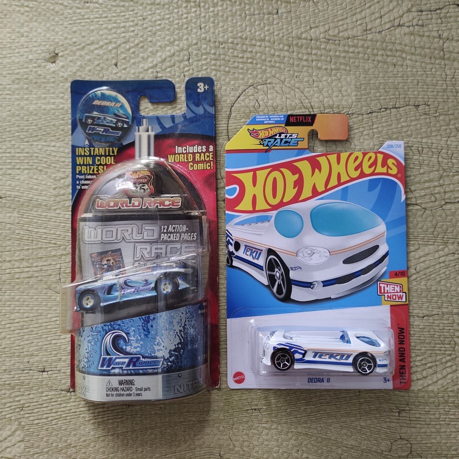 Hot Wheels Deora II 2 Highway 35 World Race Wave Rippers Acceleracers Teku Hotwheels Then and Now Ne