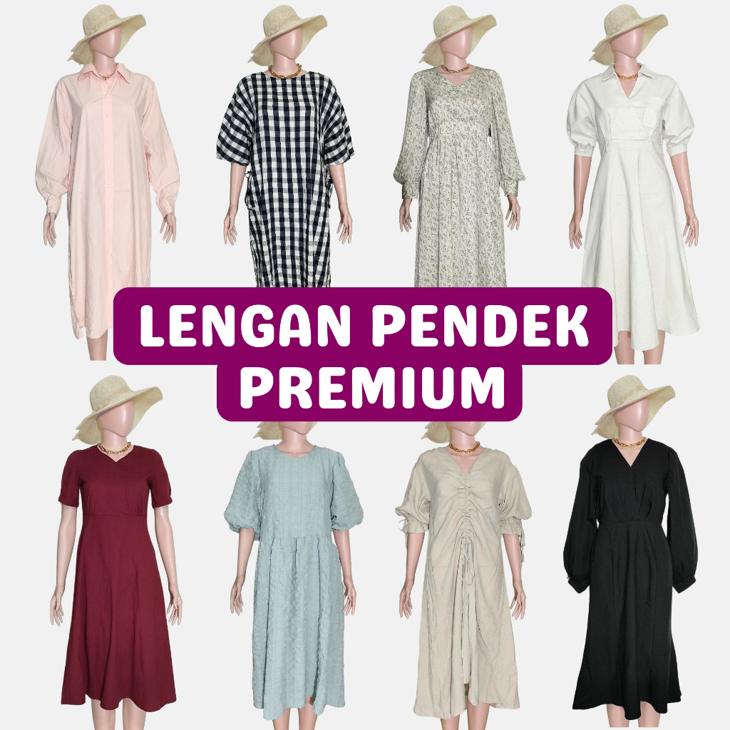 DRESS PREMIUM | TUNIK | DRESS VINTAGE | DRESS KATUN