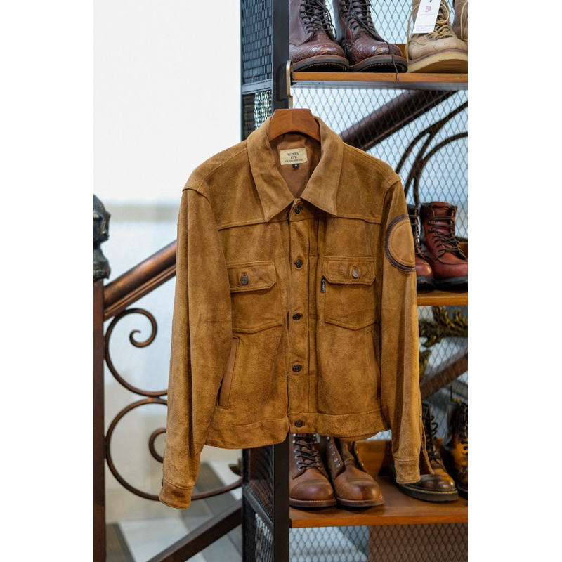 Avirex Suede Leather Jacket Original Authentic