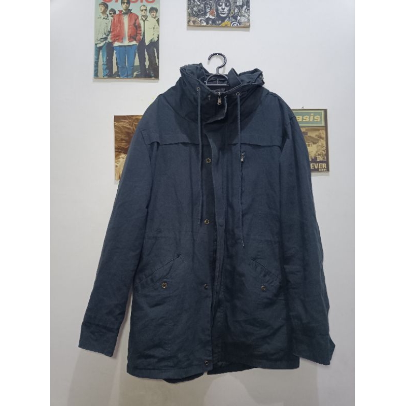 Jaket parka musim dingin preloved/second no minus siap pakai