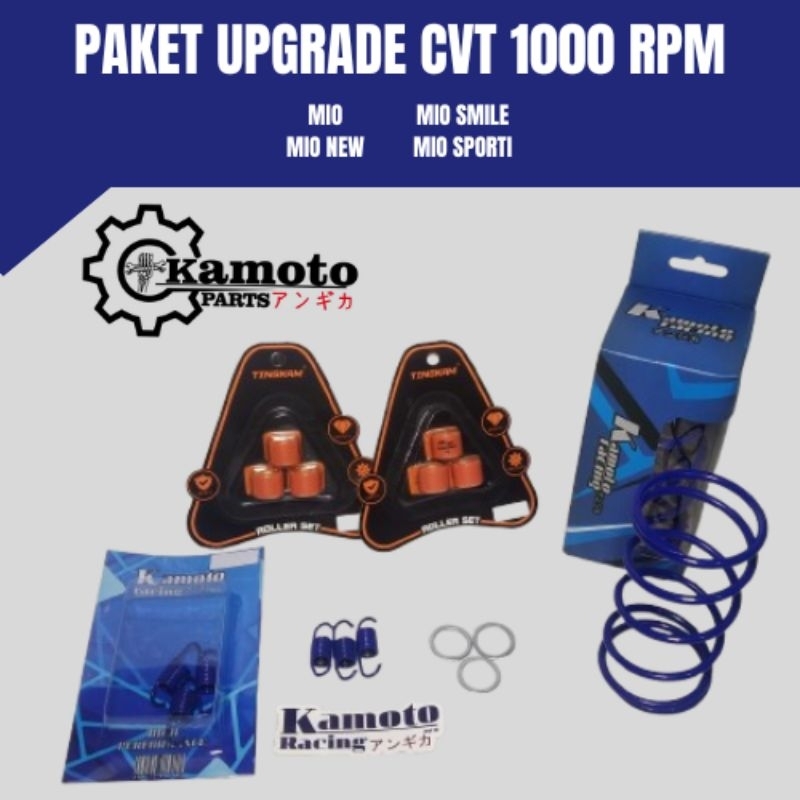 PAKET UPGRADE CVT 1000 RPM MIO MIO NEW MIO SMILE MIO SPORTI
