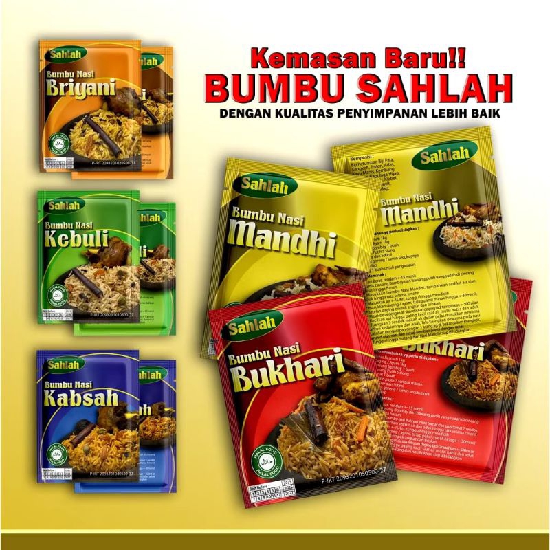 

BUMBU NASI BRIYANI/KABSAH/MANDHI/KEBULI