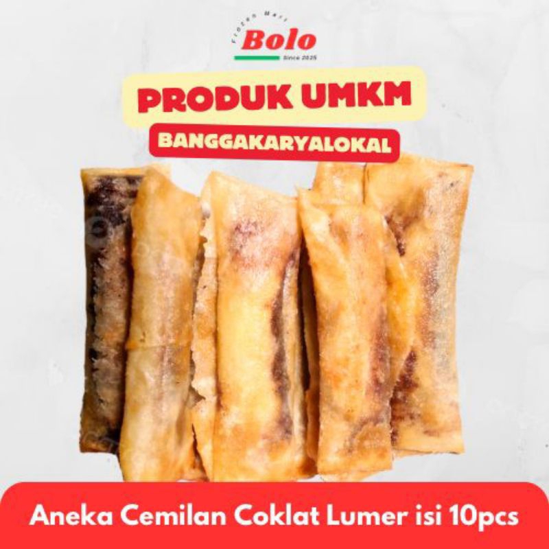 

Aneka Coklat Lumer / Piscok / Durcok isi 10