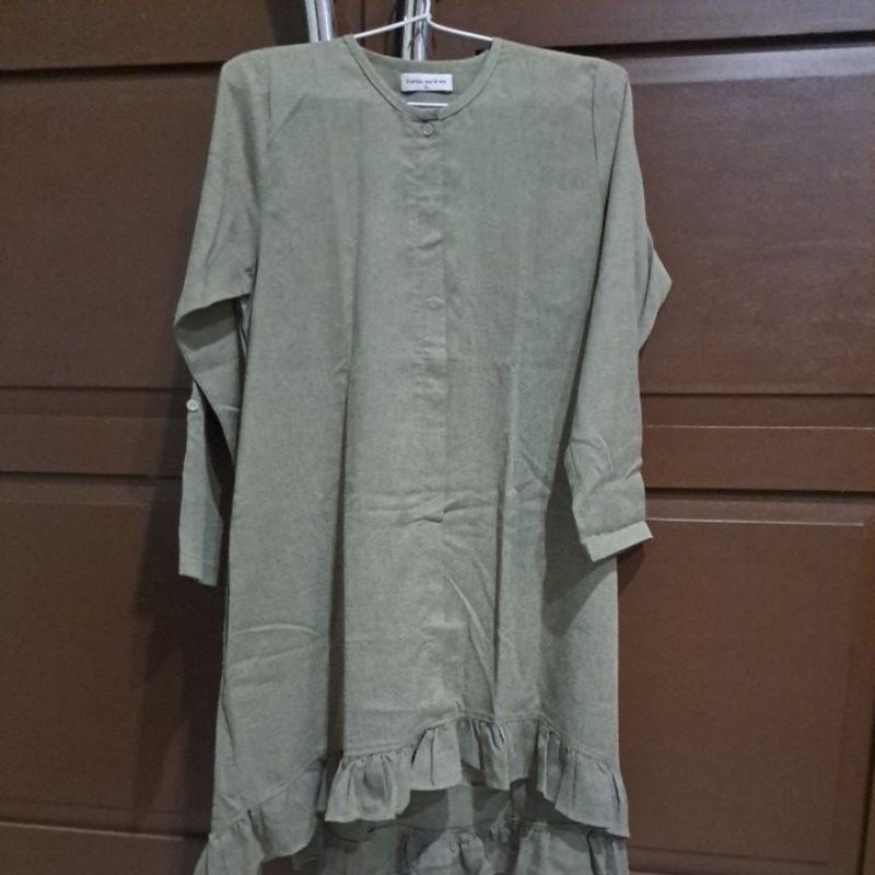Preloved Tunik wanita Kamila wardrobe / blouse kamila wardrobe bukan heaven lights