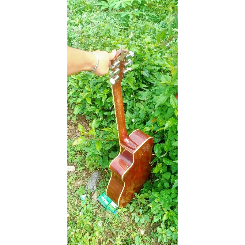 ORIGINAL Gitar akustik Yamaha APX 500 BL Tanam Besi  Second Gres Gitar acoustik Tanam Besi Yamaha AP