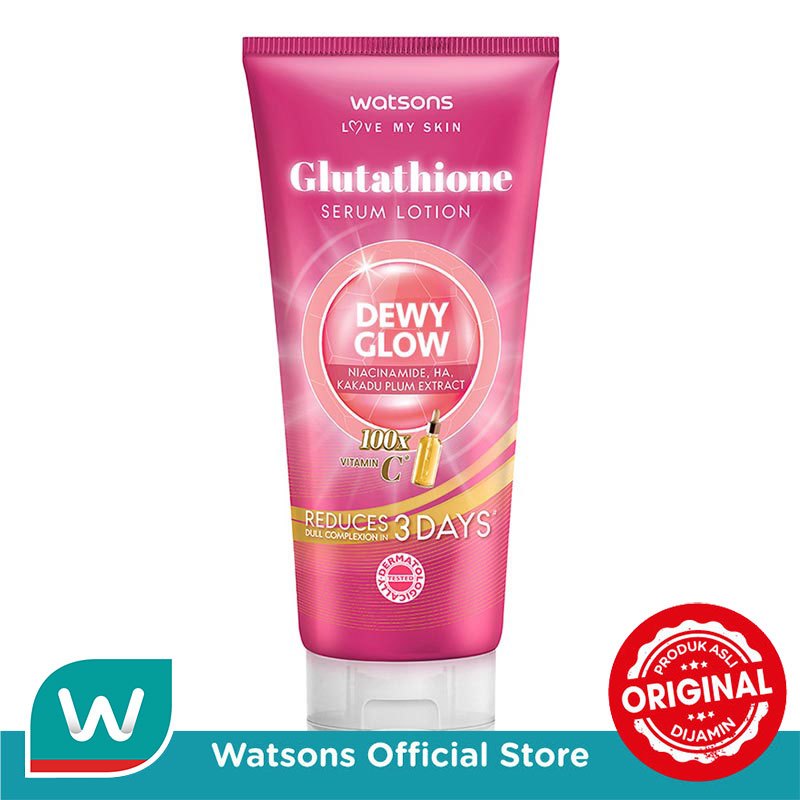 Watsons Glutathione Dewy Glow Serum Lotion 330ml