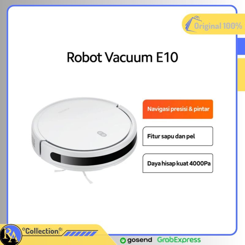 xiomi Mi  Robot Vacuum E10 Vacuum cleaner 4000Pa GARANSI RESMI