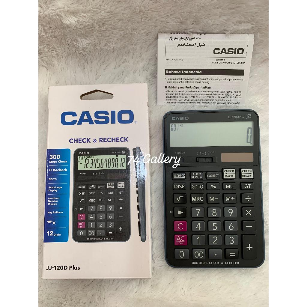 

CASIO KALKULATOR 12 DIGITS JJ-120D PLUS