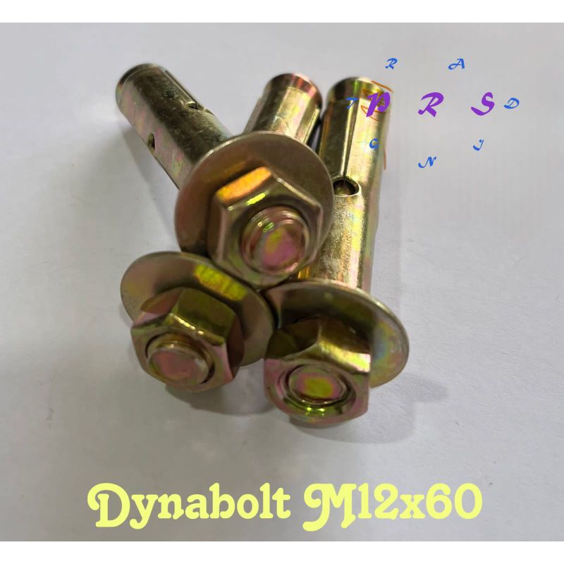 Dynabolt Kuning M12x60/dynabolt 12/dynabolt M12x60/Expansion Bolt M12x60