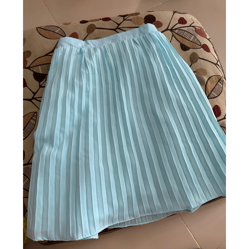 LEWIS EMMA - Pleated Skirt sz 8 | Rok Plisket Anak Perempuan / Bawahan Pendek Polos - NEW