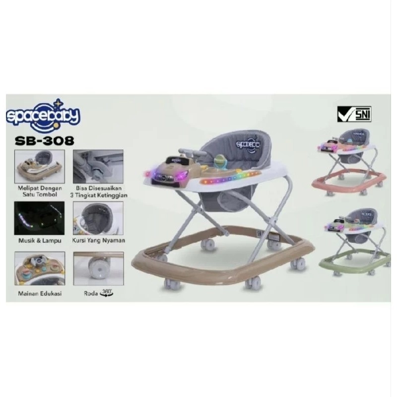SpBaby Baby Walker / A Bayi / Baby Walker