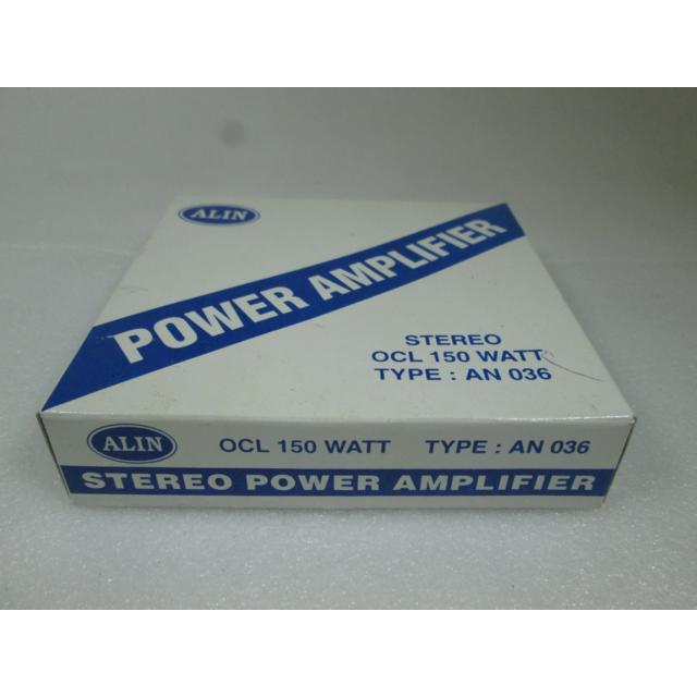 Kit power amplifier stereo ocl 150 watt Alin 036 Tip 3055 + Tip 2955