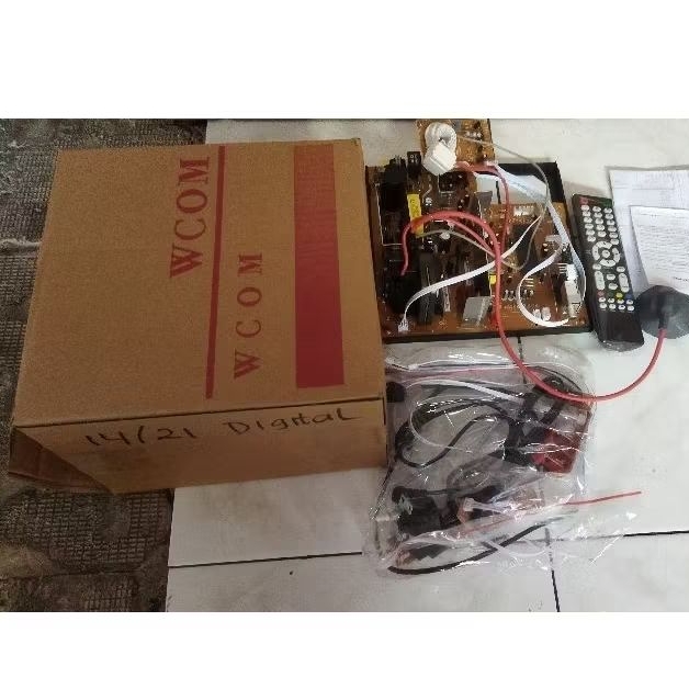 Mesin TV 14/21 inch digital WCOM
