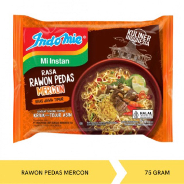 

Indomie Rawon Pedas Mercon 75gr Murah Bisa COD