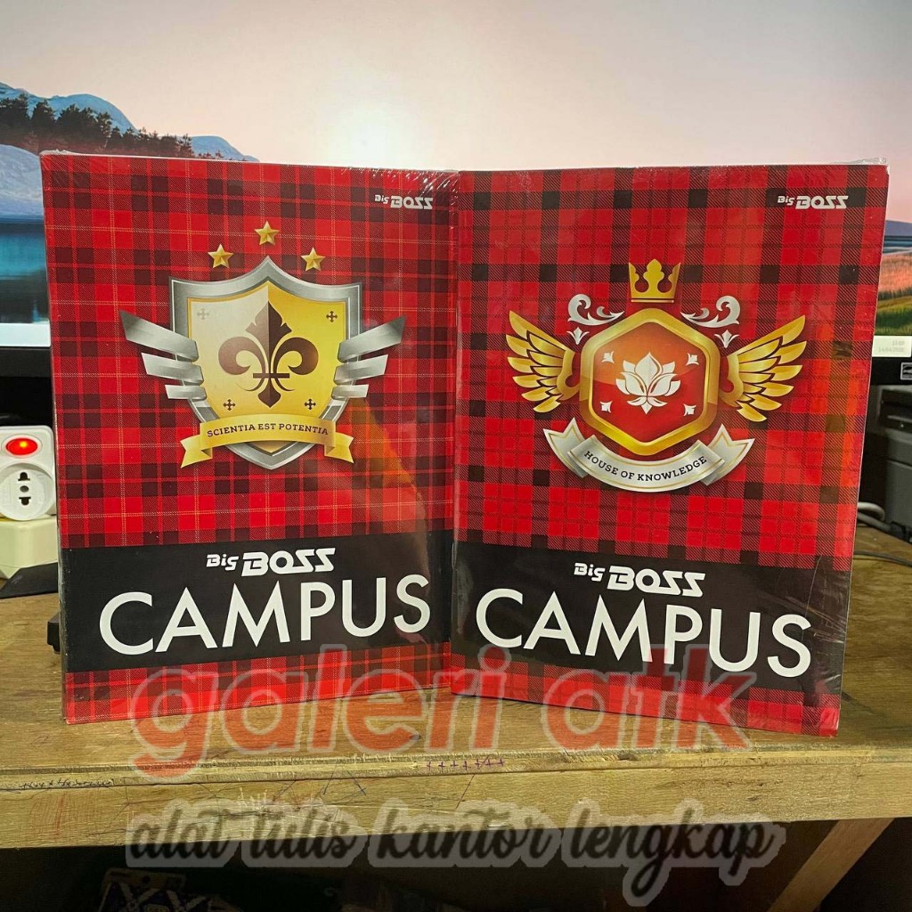 

BUKU TULIS CAMPUS PER PAK (10 BUKU) 36 LEMBAR DAN 50 LEMBAR | BUKU TULIS PANJANG | BIG BOSS | KAMPUS