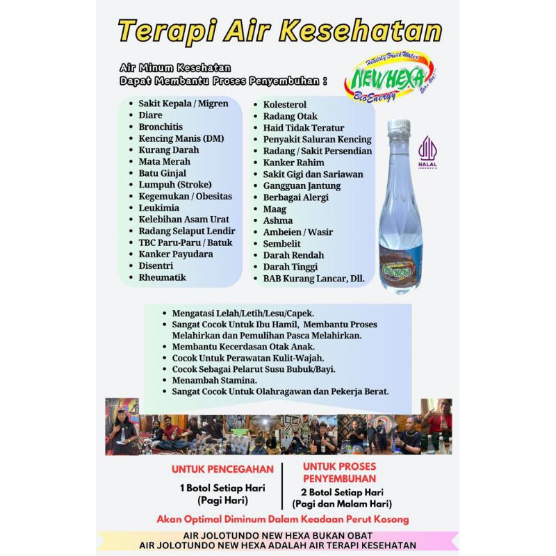 

Air Jolotundo New Hexa Premium Original