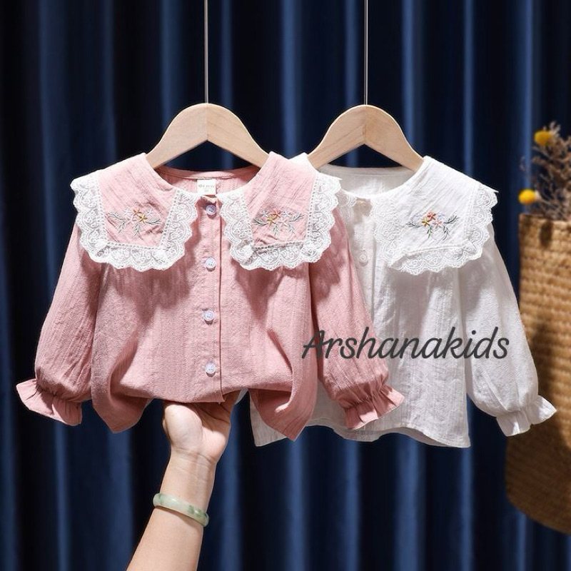 seayoon kemeja blouse anak perempuan 1-12 tahun/ baju atasan anak perempuan/ blouse anak