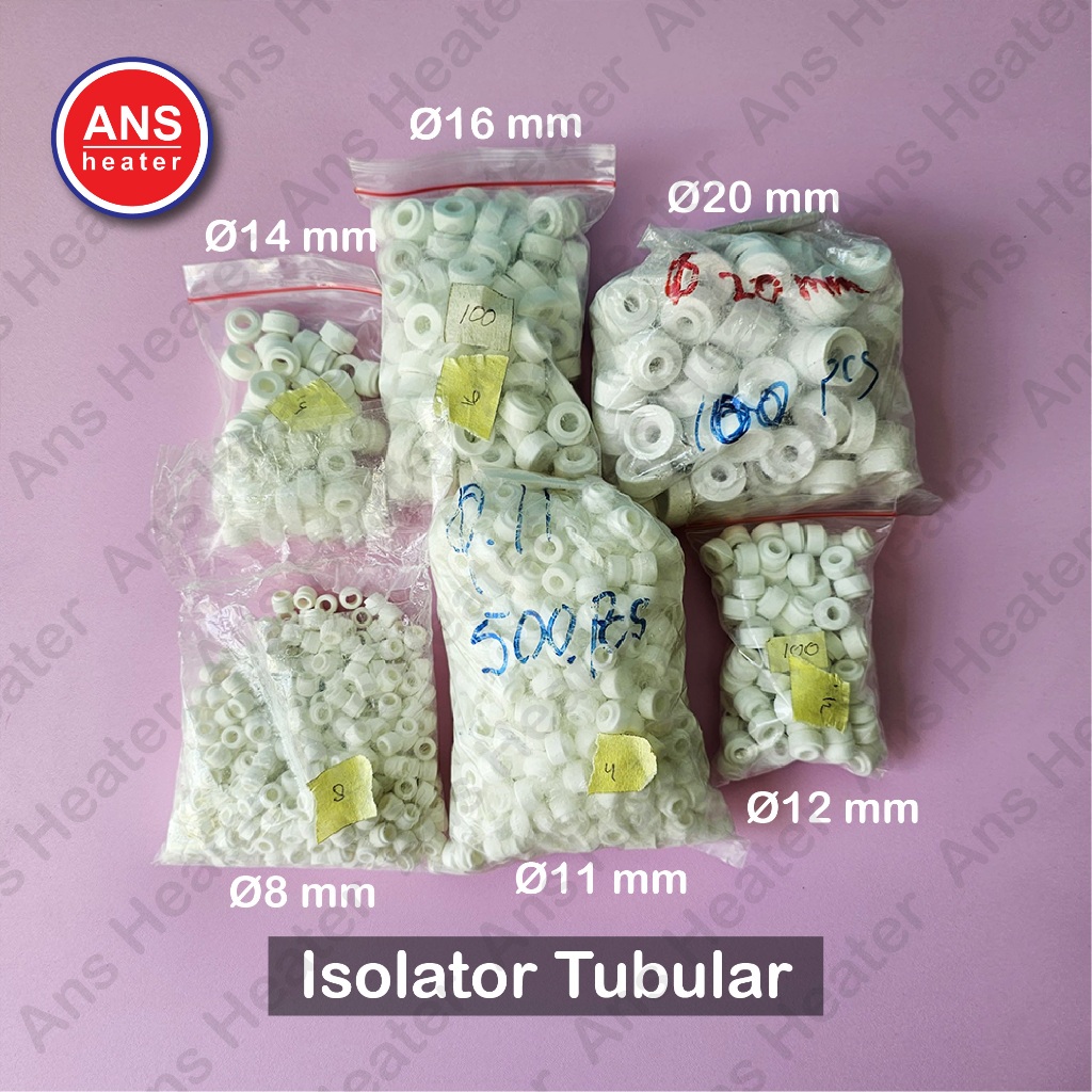 Keramik Isolator Tubular Elemen Pemanas Heater