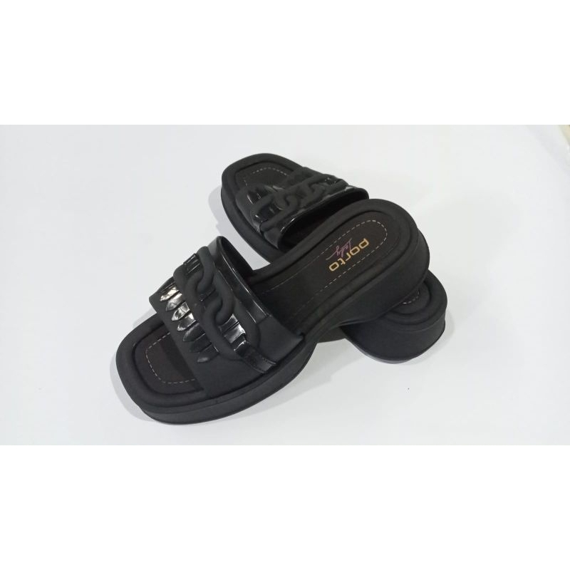 Sandal wanita karet jelly#sandal slop wanita dewasa terbaru