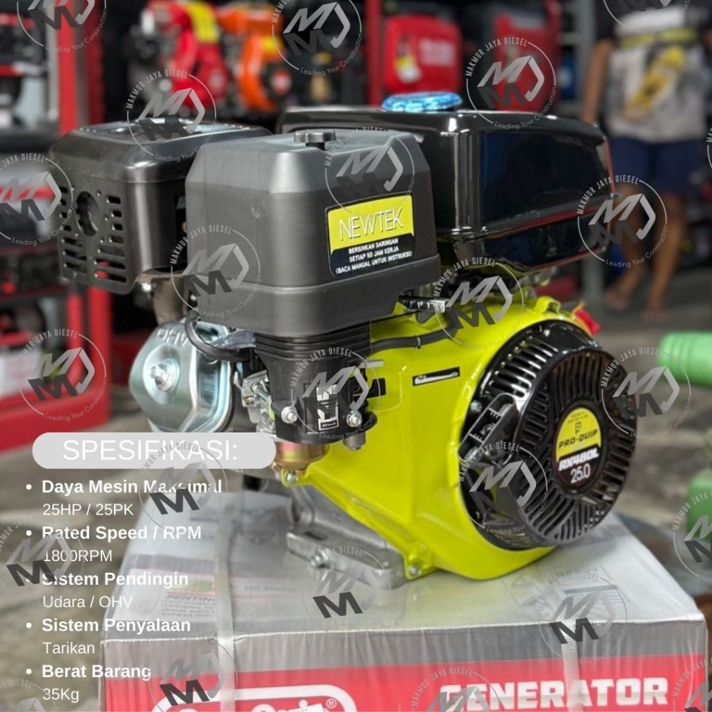 Engine Pro-Quip RX480L - 25HP Putaran Lambat