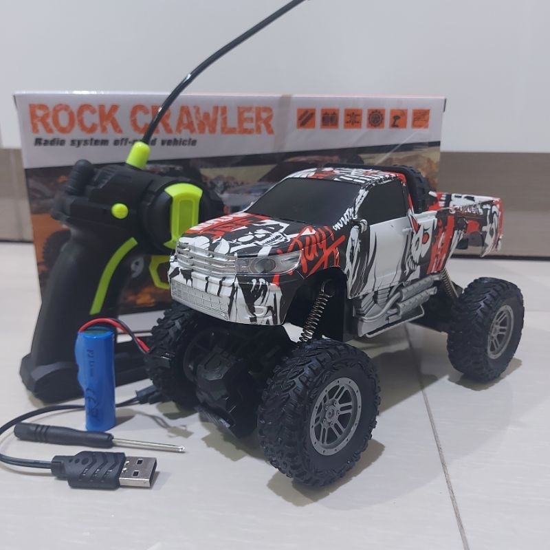 MOBIL REMOTE CONTROL, RC ROCK CRAWLER PICK UP BATIK, MOBIL REMOTE OFFROAD