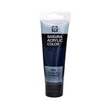 

Gramedia Batam - Sakura Acrylic 20ml #43 Prussian Blue