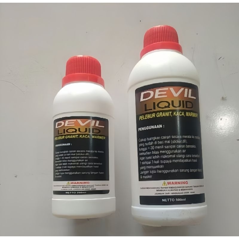 CAIRAN PELEBUR GRANIT, KACA, KERAMIK. CAIRAN SETAN