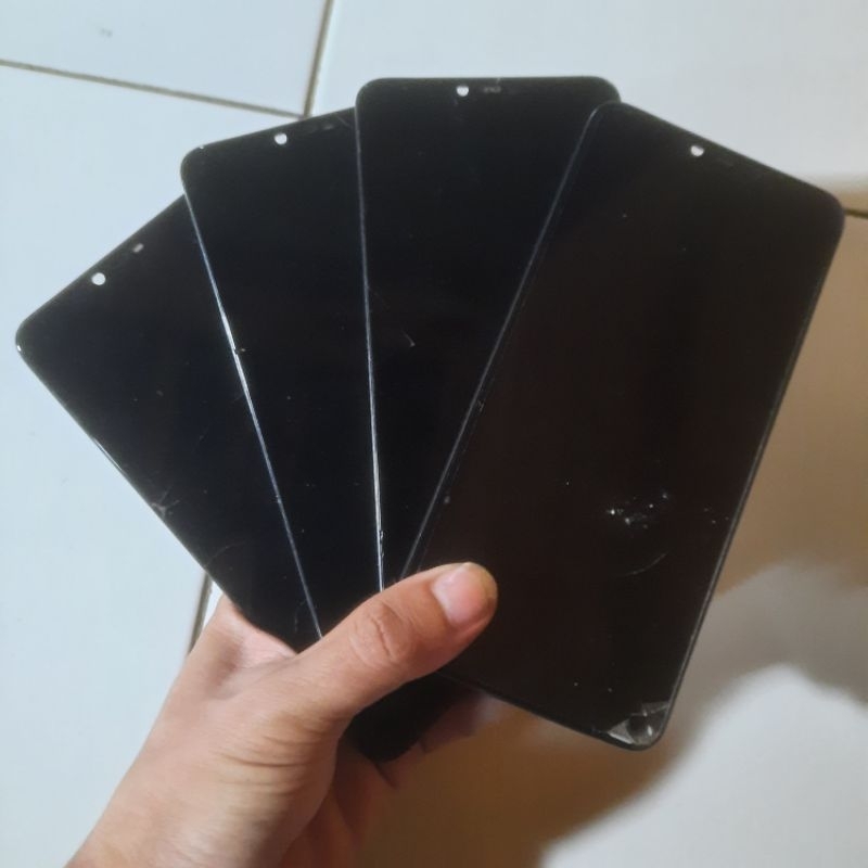 FRAM/TULANG TENGAH/TATAKAN LCD OPPO A3S CPH 1803 COPOTAN