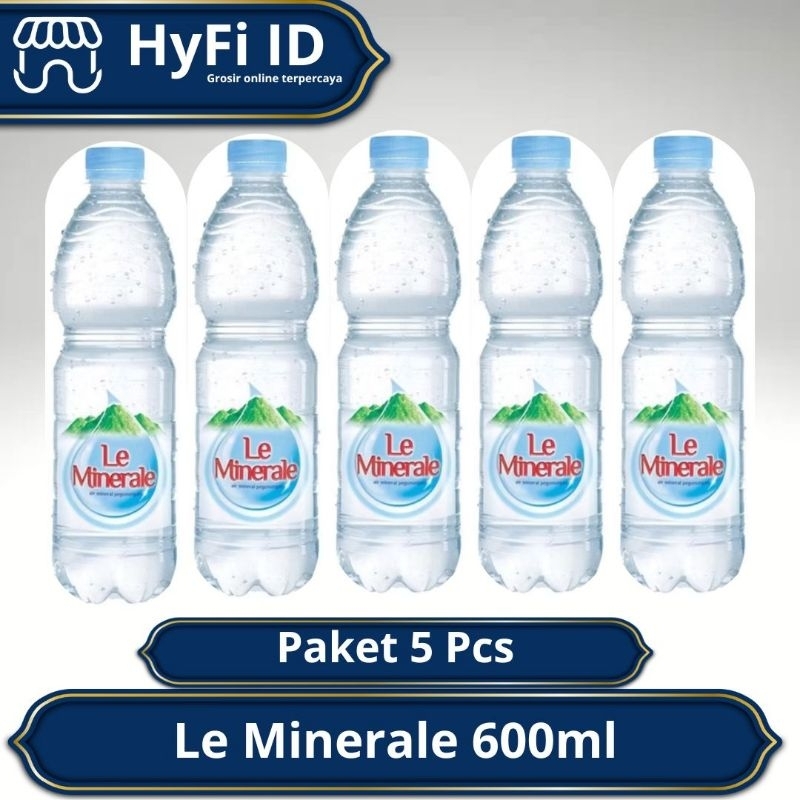 

Le Minerale Paket Hemat 5 Pcs - Air Mineral Dalam Kemasan