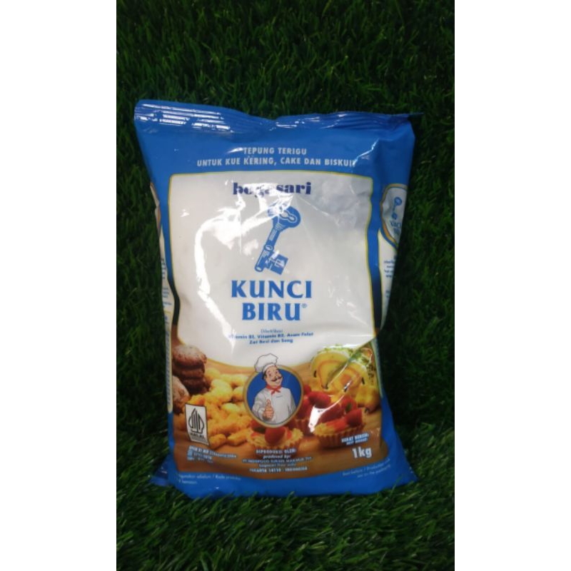

Tepung Terigu Kunci Biru Premium 1kg