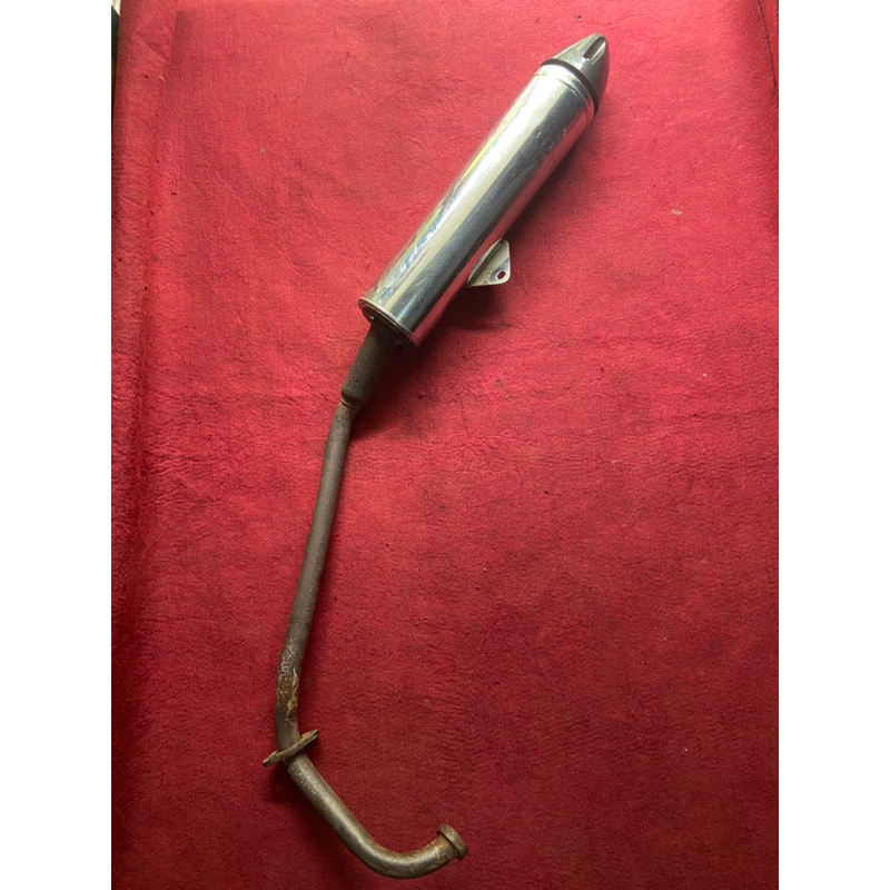 knalpot standar bawaan satria fu 150 karbu fu barong original(minus)
