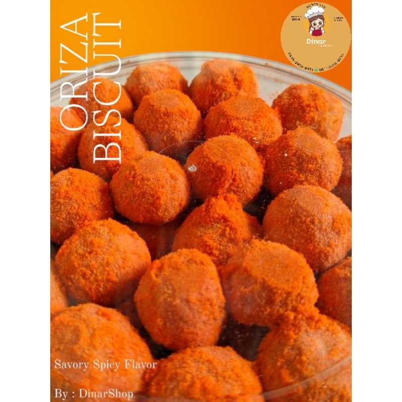 

Oriza Biscuit varian Pedas Gurih