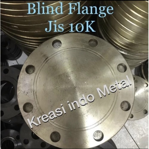 10” Blind Flange Jis 10k - 10 inch Flange Buta jis 10 K ( Besi )
