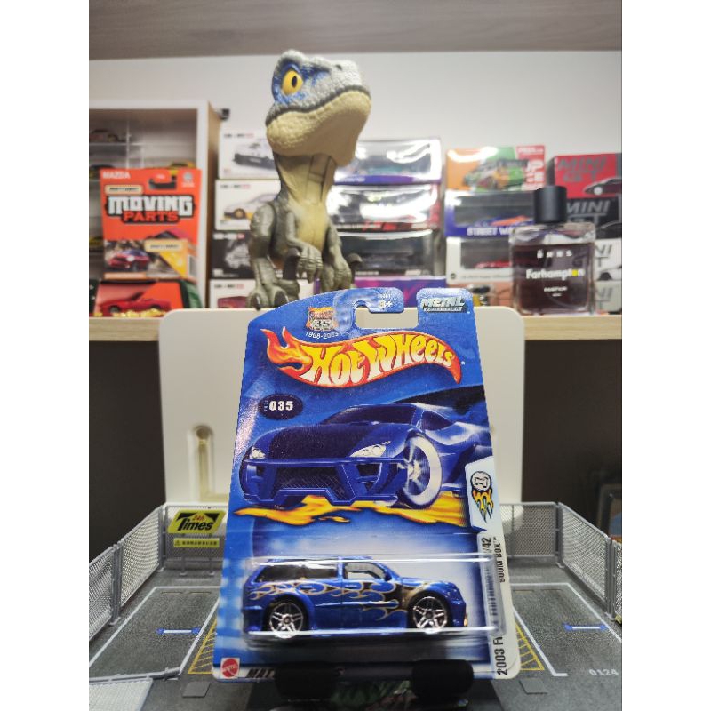 hotwheels boom box blue card