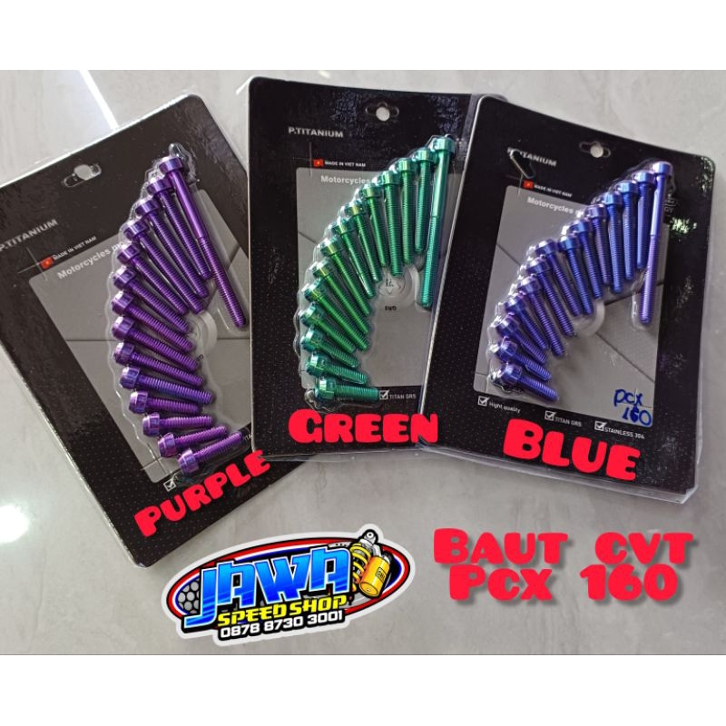 Baut cvt Pcx 160 titanium