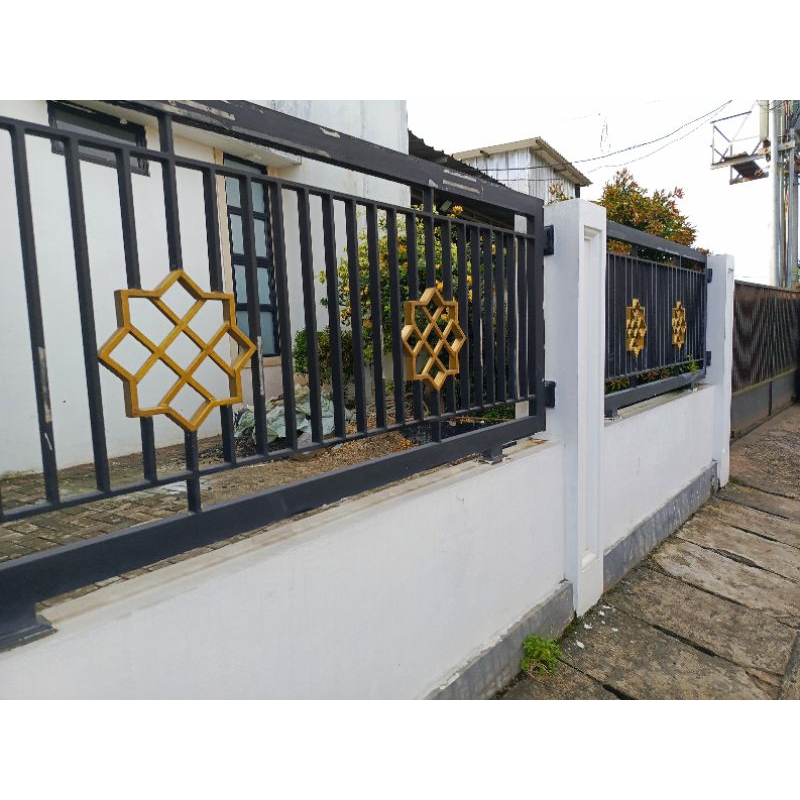 Pagar lipat rumah minimalis  Ciparay Majalaya Bandung