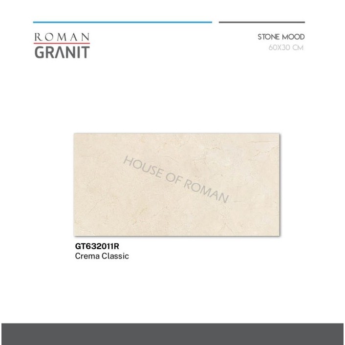ROMAN GRANIT Crema Classic 60X30 GT632011R ROMAN GRANIT