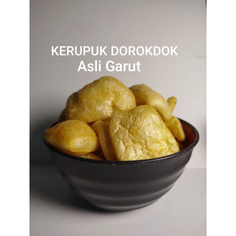 

Kerupuk DOROKDOK Kulit Sapi Asli Garut