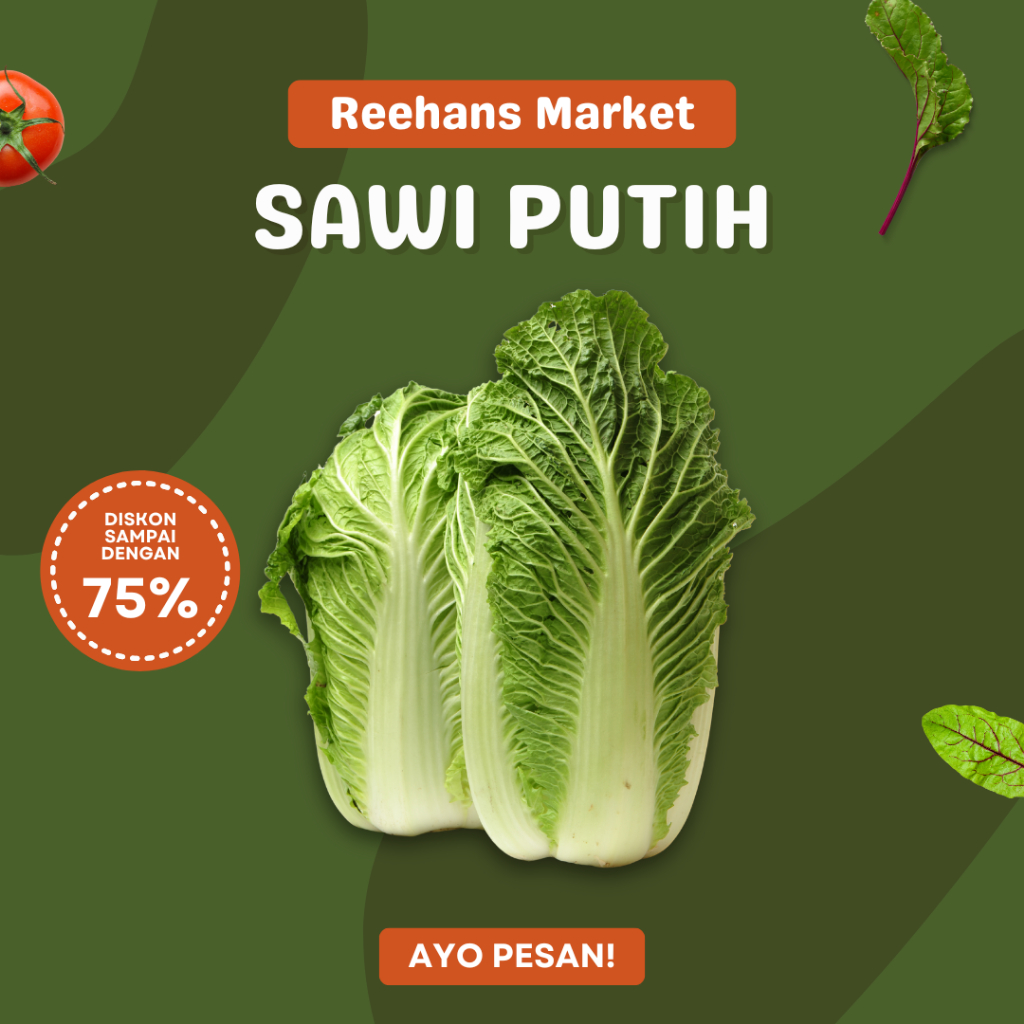 

Sayur Sawi Putih 500g